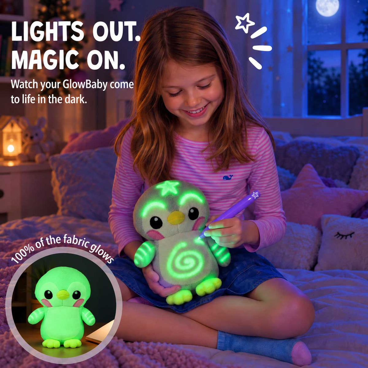 GlowBaby™ Glow In The Dark Plushy